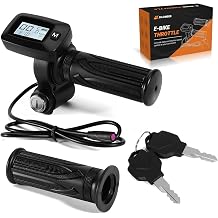 E-Bike Throttle 48V w/M Button Fits for Tutti/Tutto/Tuttio Soleil01 Electric Dirt Bike Soleil 01 Only with M