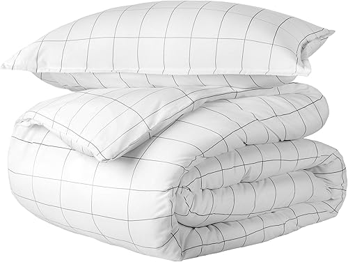 Miniatura 45 de Bare Home Funda de Edredón Tamaño Queen - Colección de Fundas de Edredón Súper Suaves Premium 1800 - Funda de Edredón Ligera y Refrescante - Ropa