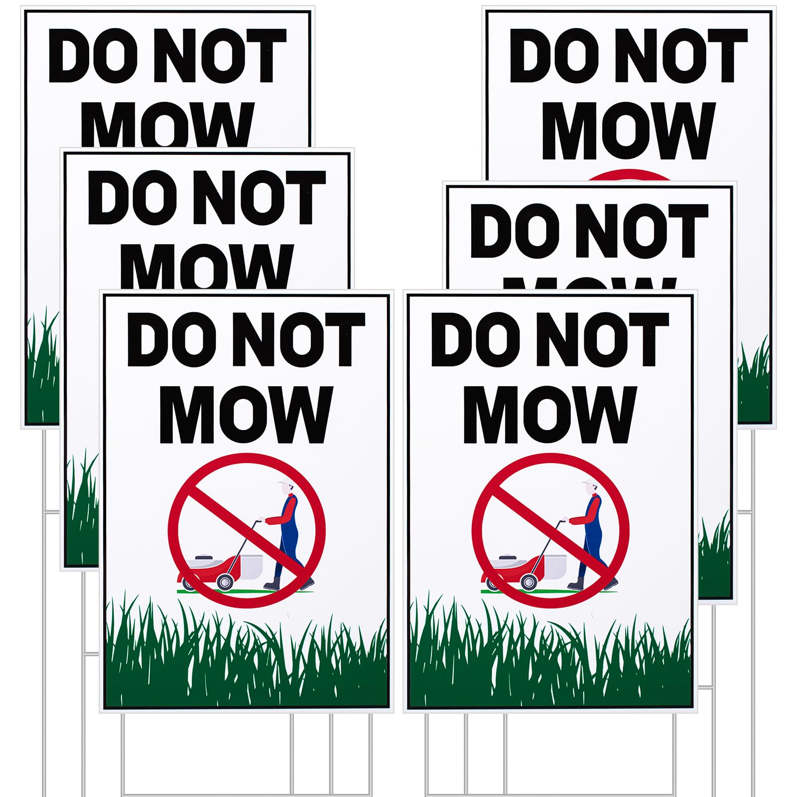Panneau de jardin No Mow May pour protéger la biodiversité de votre pelouse