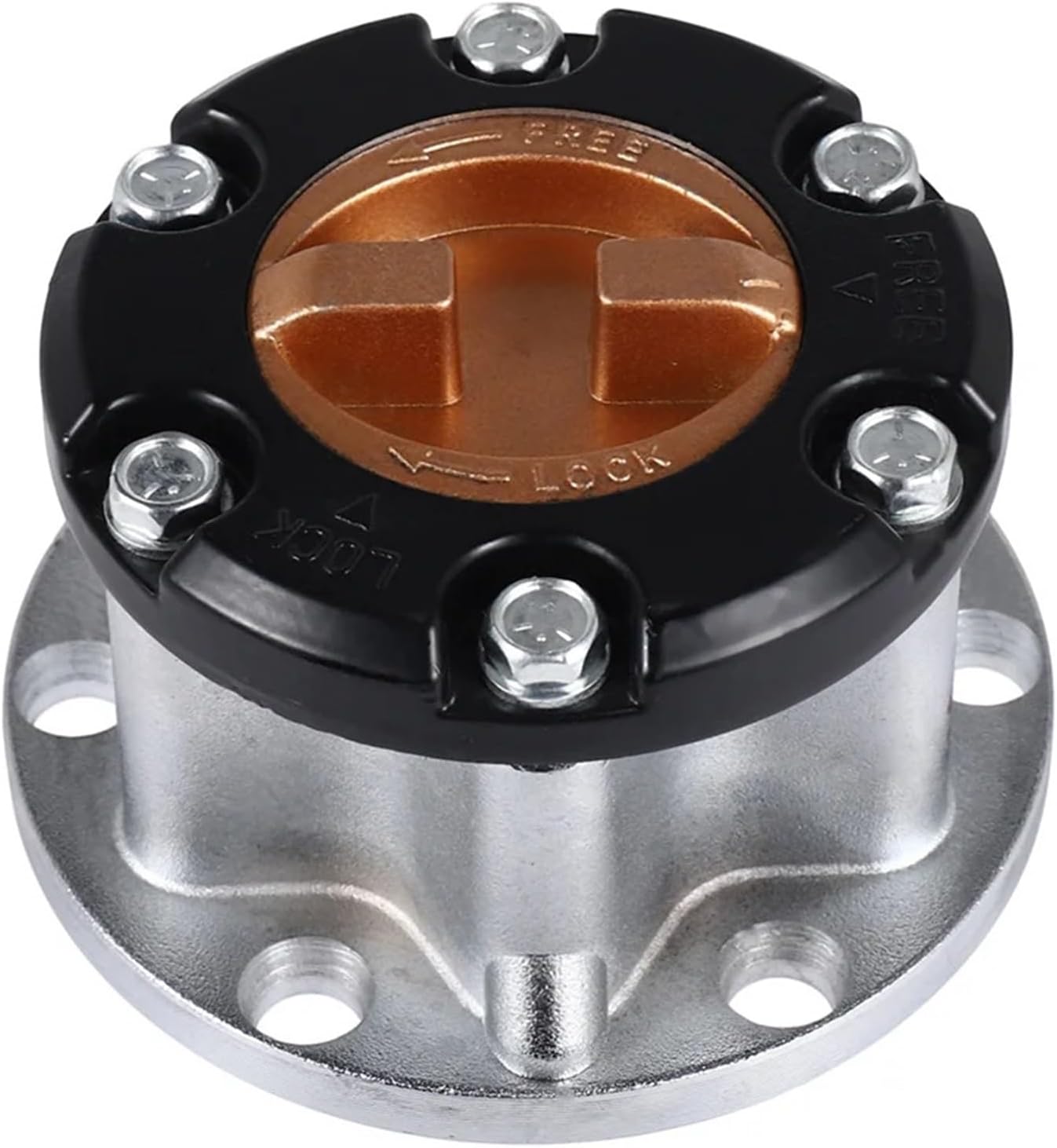 A10E-Free Wheel Locking Hub Manual Lock Compatible with Land Cruiser FJ40 FJ45 FJ60 FJ62 BJ40 BJ42 BJ60 43530-69045