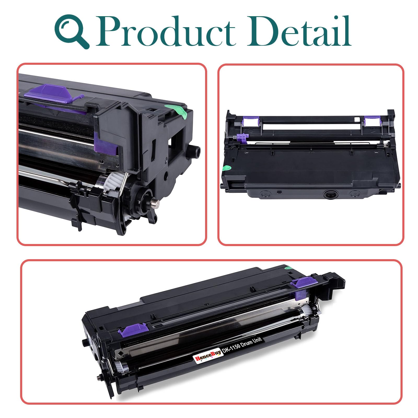 Tambor DK-1150 para Kyocera DK1150 para Ecosys P2040dn P2040dw P2235dn P2235dw M2540dn M2540dw M2135dn M2635dn M2635dw M2735dw n P233 5 unidades de tambor M2040 302RV93010