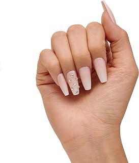 The Nailest - Instant Luxury Acrylic Press-on Nails-Medium Coffin- Pixie Love