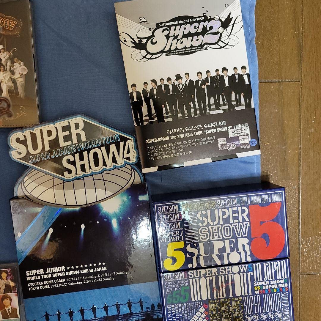 Amazon.co.jp: SUPER JUNIOR SUPER SHOW DVD CD初回盤 18個 : パソコン  
