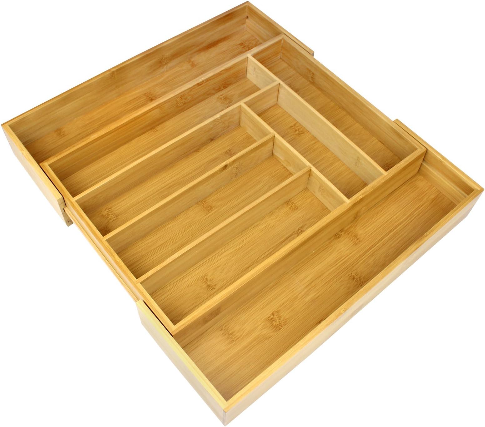 Kesper 17085 Cutlery Tray Expandable from 35 58 cm Bamboo Amazon.co