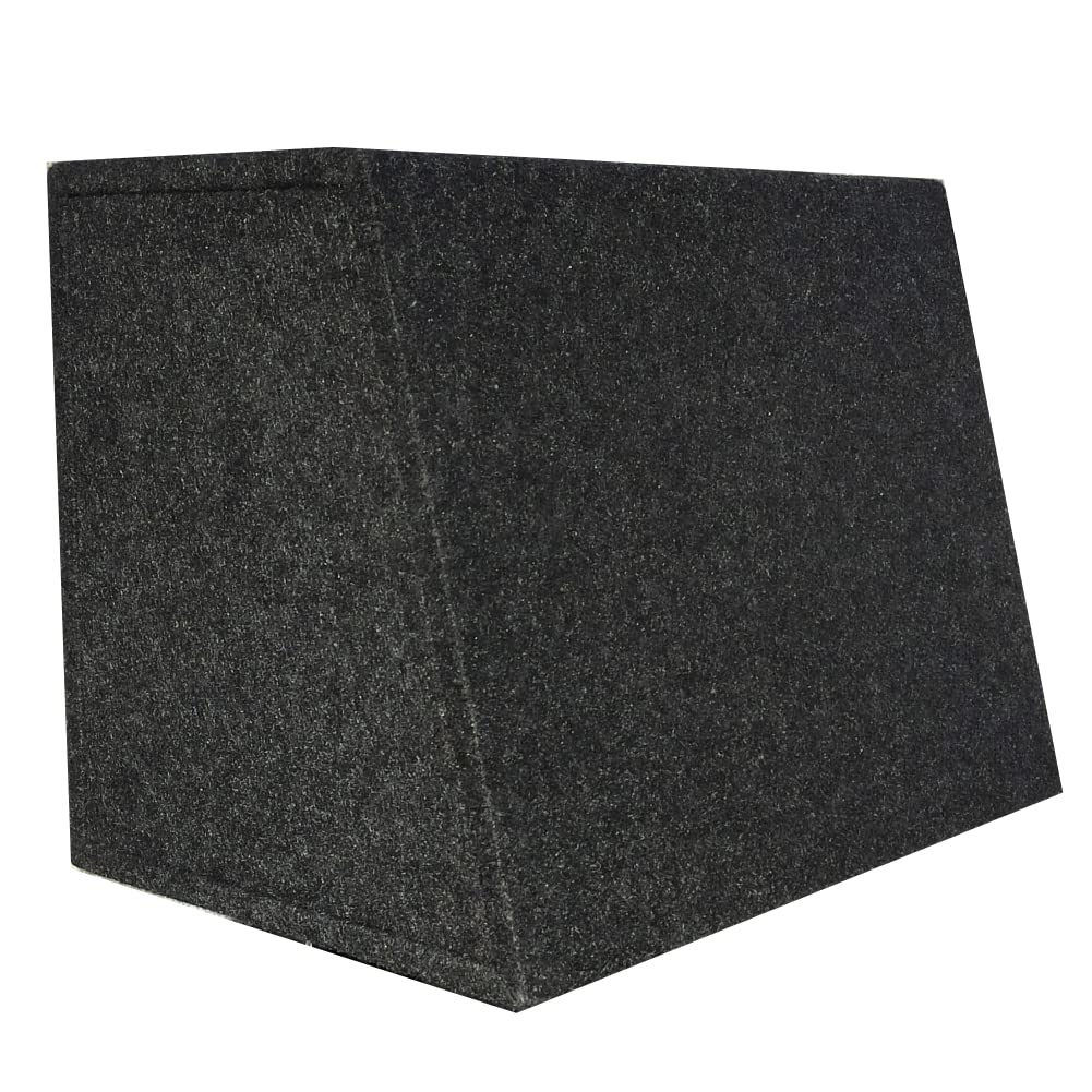NSC 1 cassa trapezoidale bass reflex per subwoofer da 30 cm di diametro volume quaranta litri cofano bagagliaio auto, 1 pezzo
