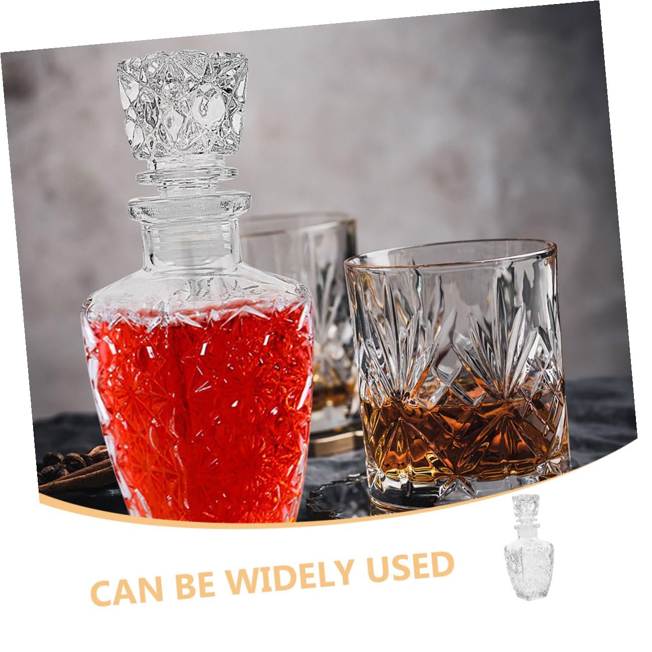 Transparente Glas Weinflasche 250ml 2 Stück für Weinaufbewahrung