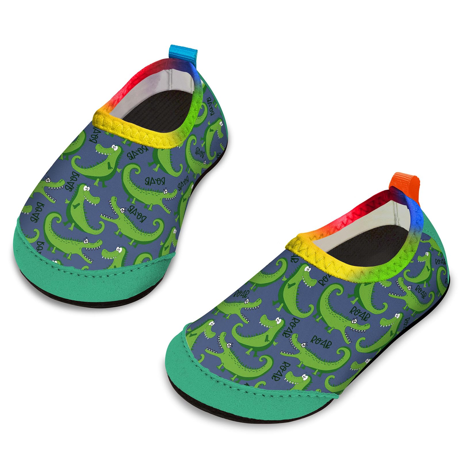 Yorgou Zapatos de Agua para niños y niñas, Zapatos de Playa para niños pequeños, Calcetines acuáticos Descalzos Antideslizantes para Piscina y Playa — view 24