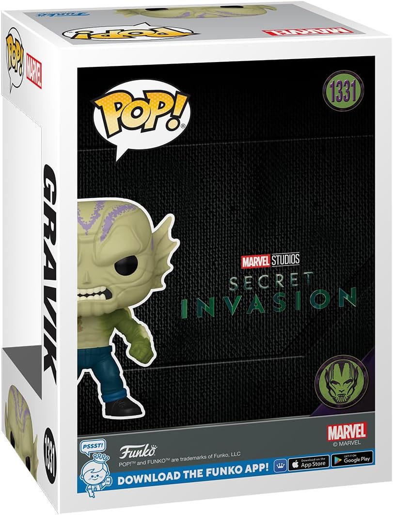 Funko POP! Marvel: Secret Invasion - Gravik - Collectable Vinyl Figure - Gift Idea - Official Merchandise - for Kids & Adults - Marvel Fans - Model Figure for Collectors and Display - Image 3