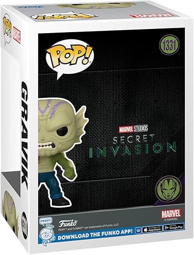 Miniatura 3 de Funko Pop! Marvel Secret Invasion - Gravik - Figura de vinilo coleccionable - Idea de regalo - Producto oficial - para niños y adultos - Fans de