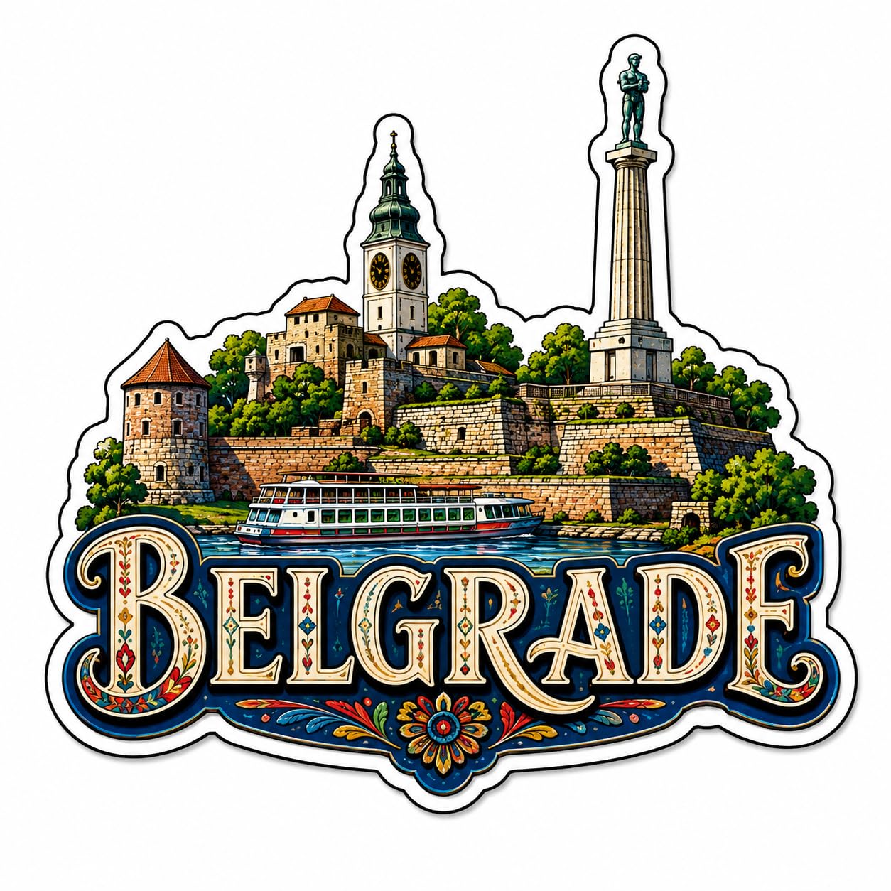 London Fridge Magnet - Decolyte Souvenir -3