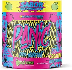 Adaptogen Panic Pré Workout Maça Verde 300G