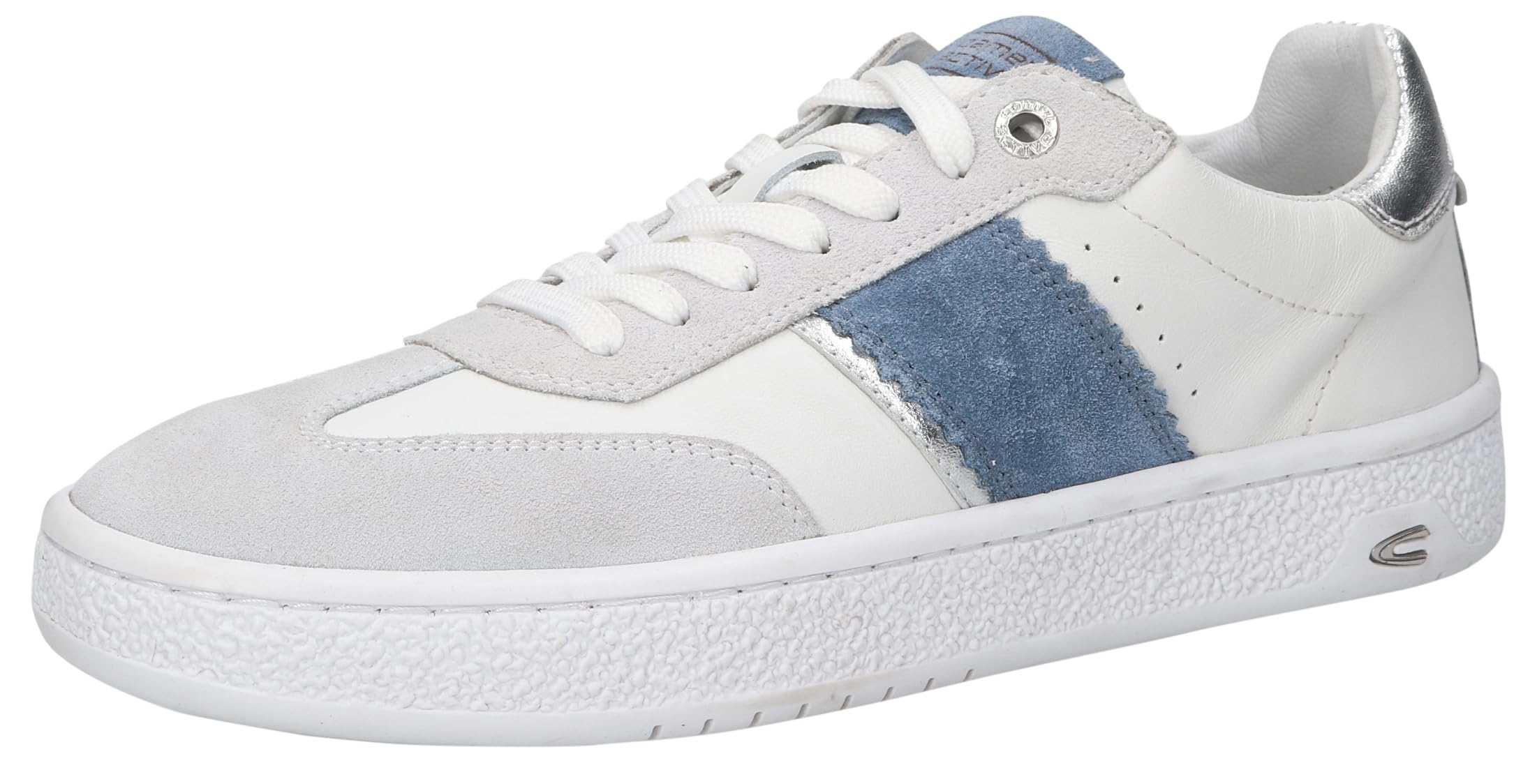 camel active Women 55bnn10-201506 Sneaker, White Blue, 7 UK