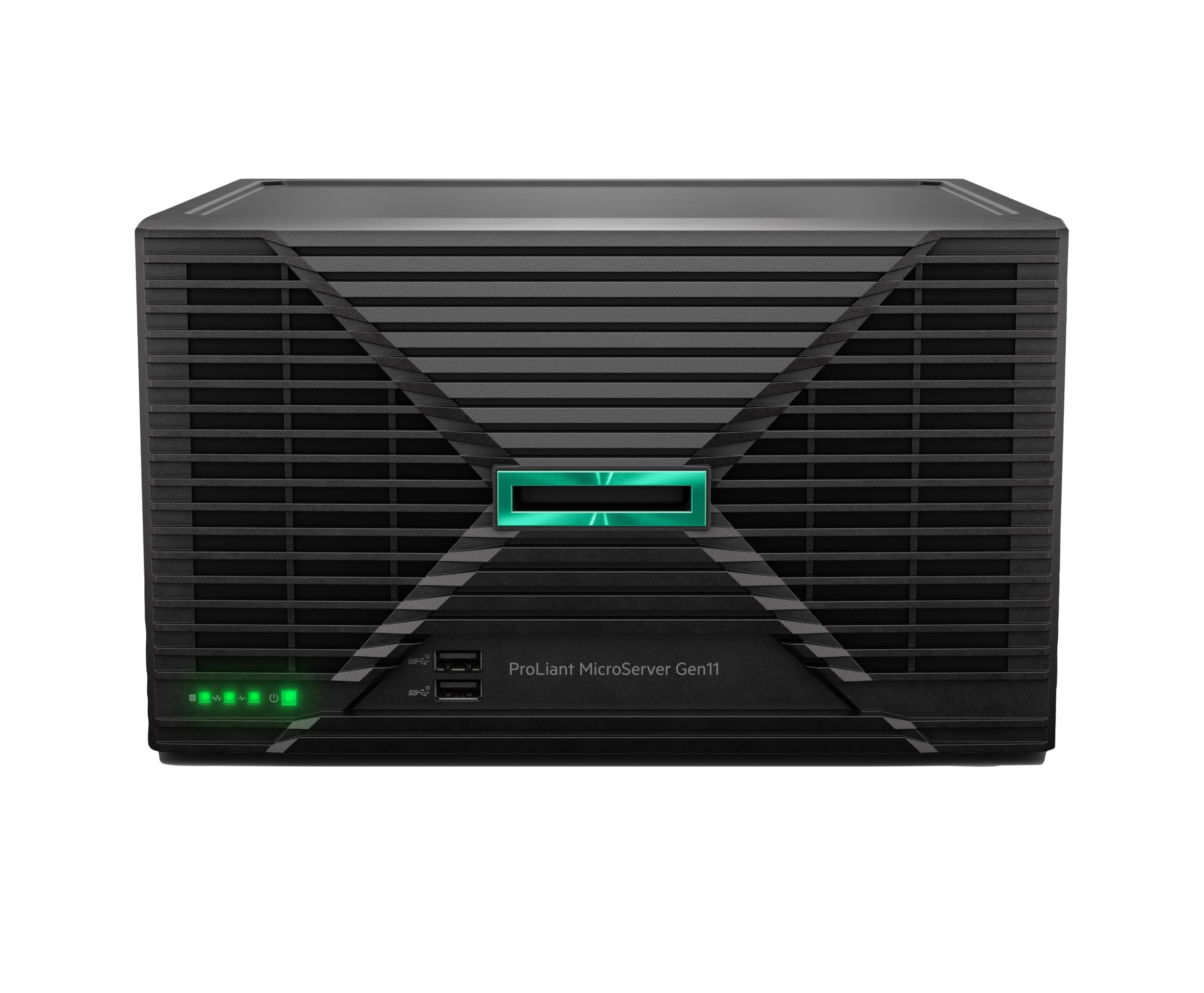 HPE ProLiant MicroServer Gen11・Server・Ultra-Micro Tower・1 Via ・1 x Xeon 6325P / 3.5 GHz・RAM 32 GB・SATA・Non Hot-Swap 8,9 cm (3.5") (P87455-425)