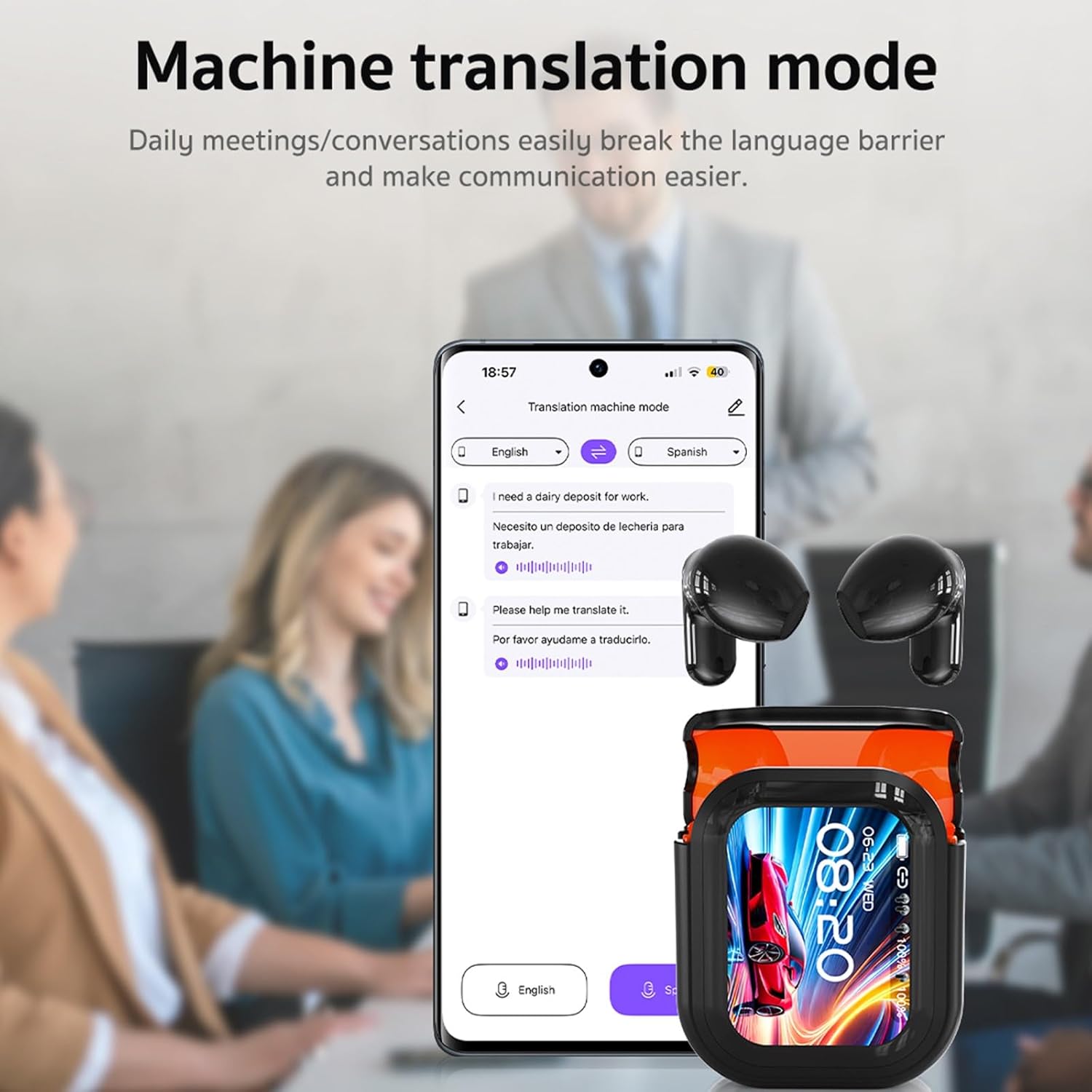 NE20 Translation Earbuds