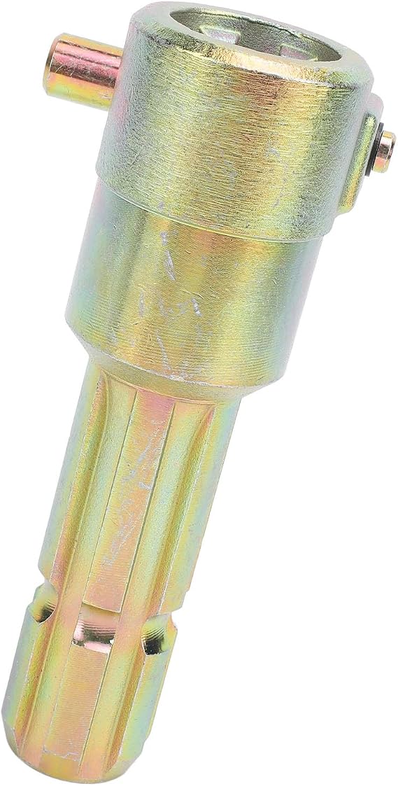 PTO Extender Adapter PA09, 1-3/8in 6 Spline Quick Release Metal PTO Shaft Extension for 70HP Tractors, Compatible with Pat's 3 Point Quick Hitch System