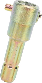 PTO Extender Adapter PA09, 1-3/8in 6 Spline Quick Release Metal PTO Shaft Extension for 70HP Tractors, Compatible with Pat's 3 Point Quick Hitch System