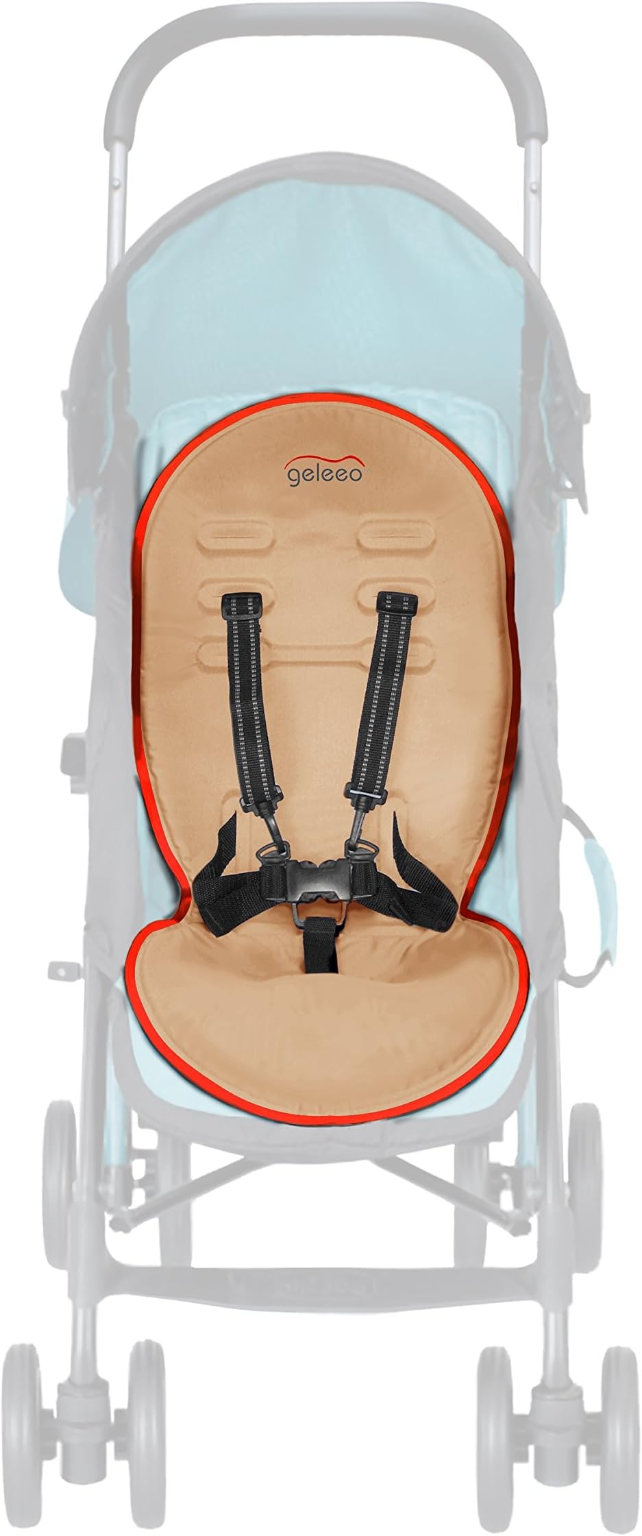 Geleeo Baby Stroller Cooling Gel Liner (Champagne)