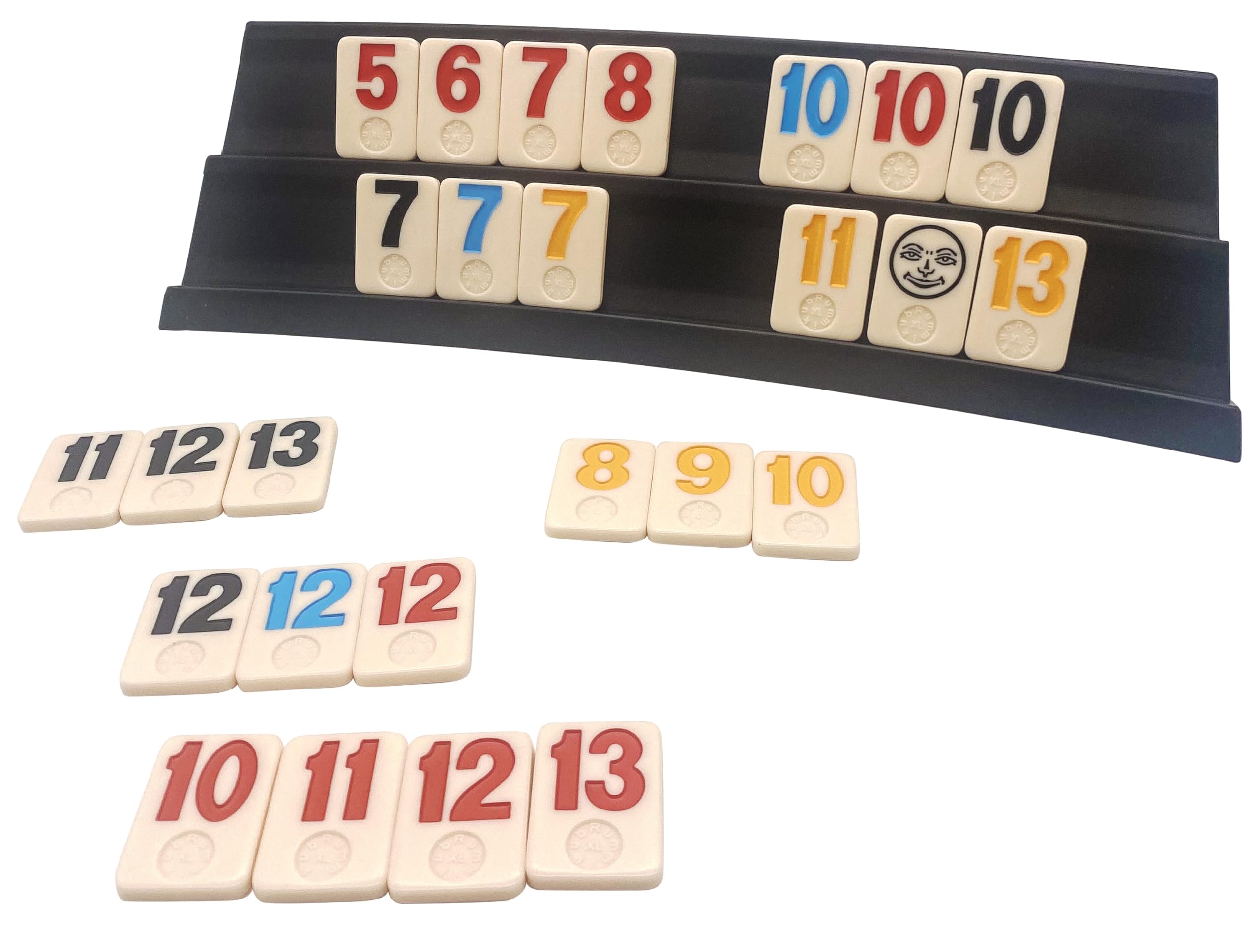 RUMMIKUB - Edycja rocznicowa edycja 45-letnia - Luksusowa gra planszowa dla dzieci i dorosłych od 7 lat - gra towarzyska dla 2-4 graczy - zawiera 106 kamieni - 20/40 min