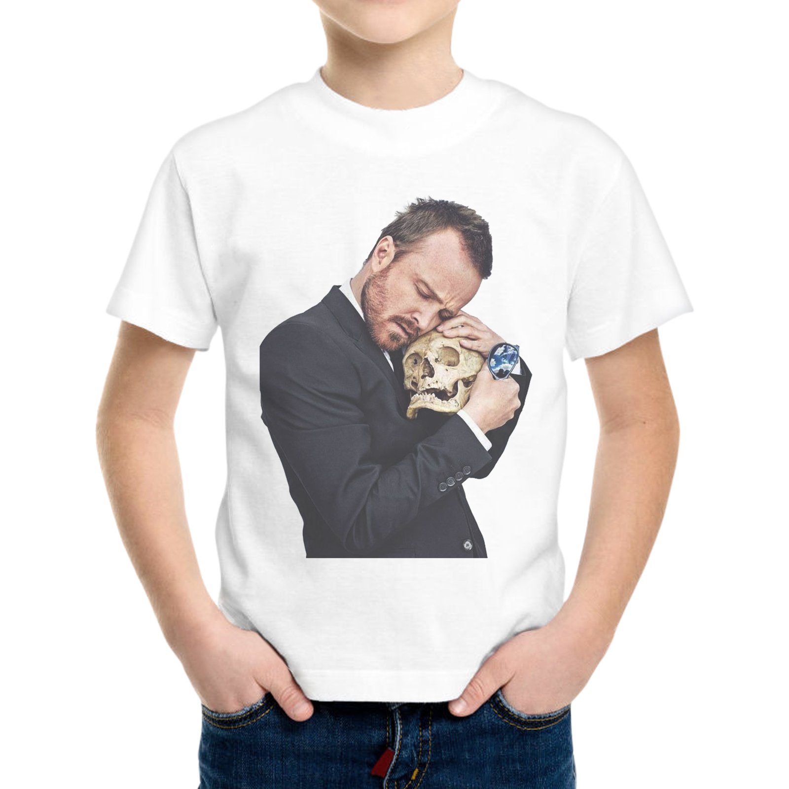 Jesse Pinkman Skull Skull Breaking Bad Boys T-Shirt -