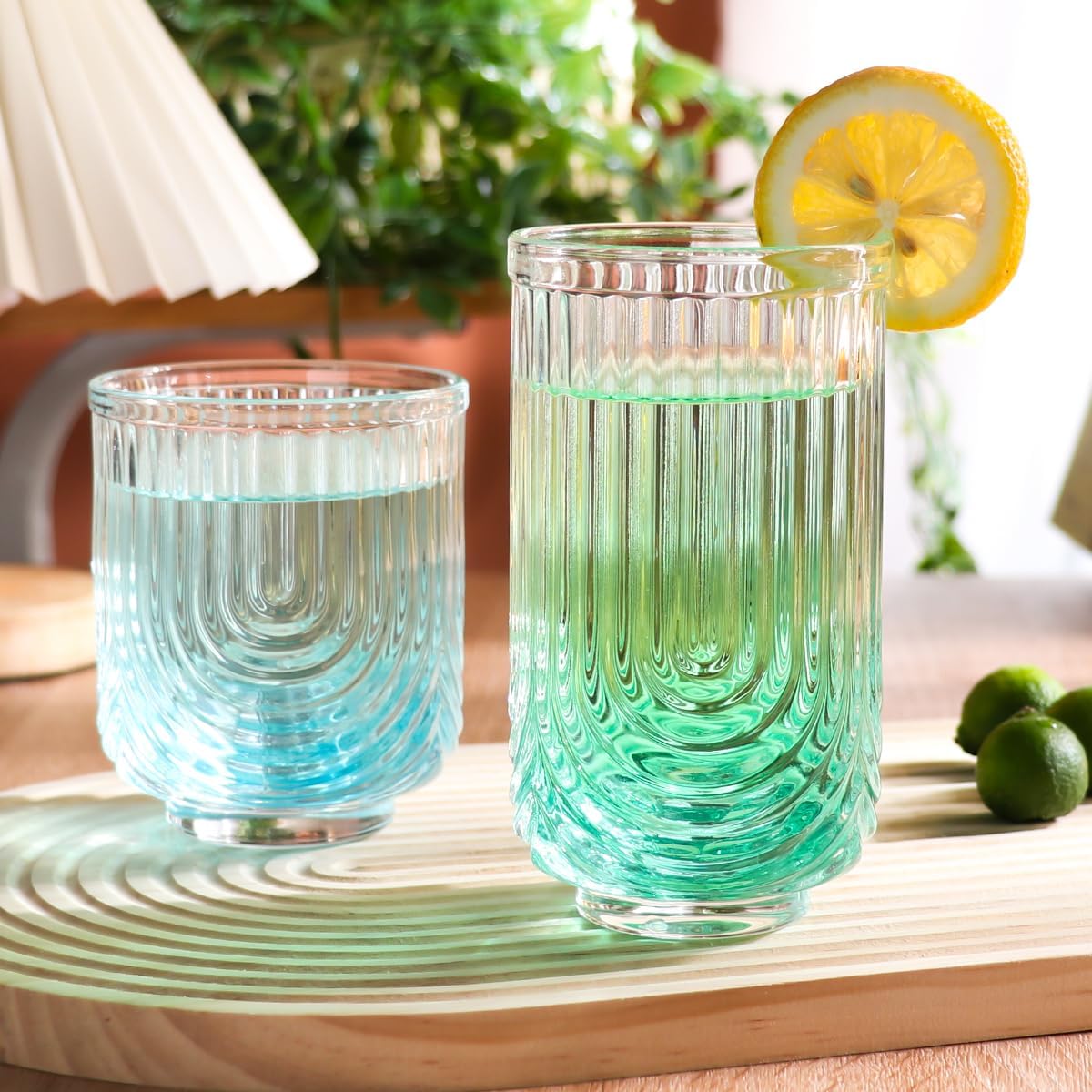 Lot De 2 Bols De Service En Verre De 440 Ml - En Cristal