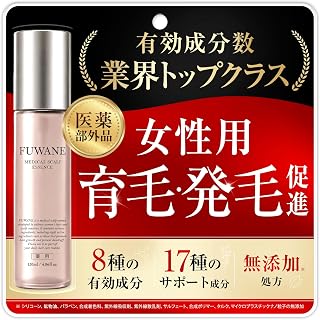 8種有効成分配合・9種効能認可の薬用育毛剤