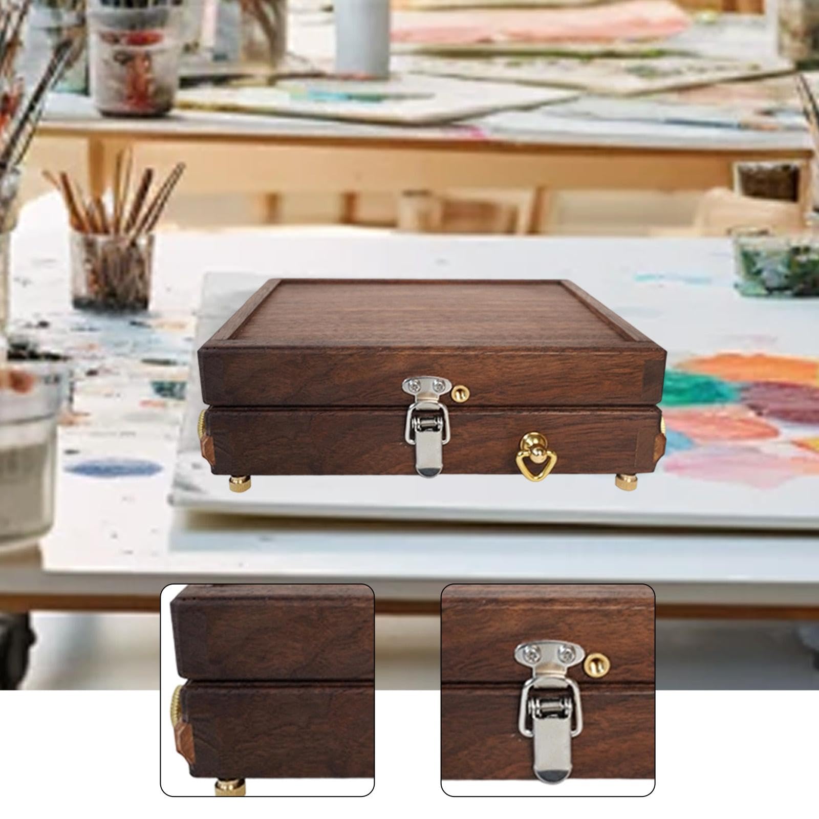 Anywhere Pochade Box Kunststaffelei Leichte Reise Kunstbedarfs Ölgemäldebox