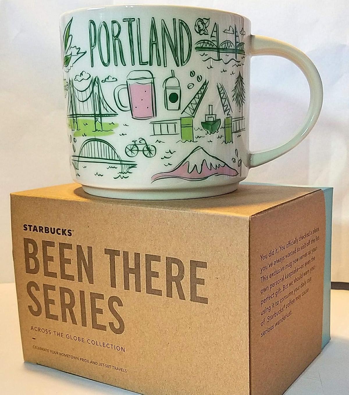 Starbucks Been There Series Coffee Mug (Portland) 14Oz. Mug