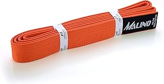 Malino Karate - Cintura per arti marziali, 100% cotone, dimensioni 4,2 cm