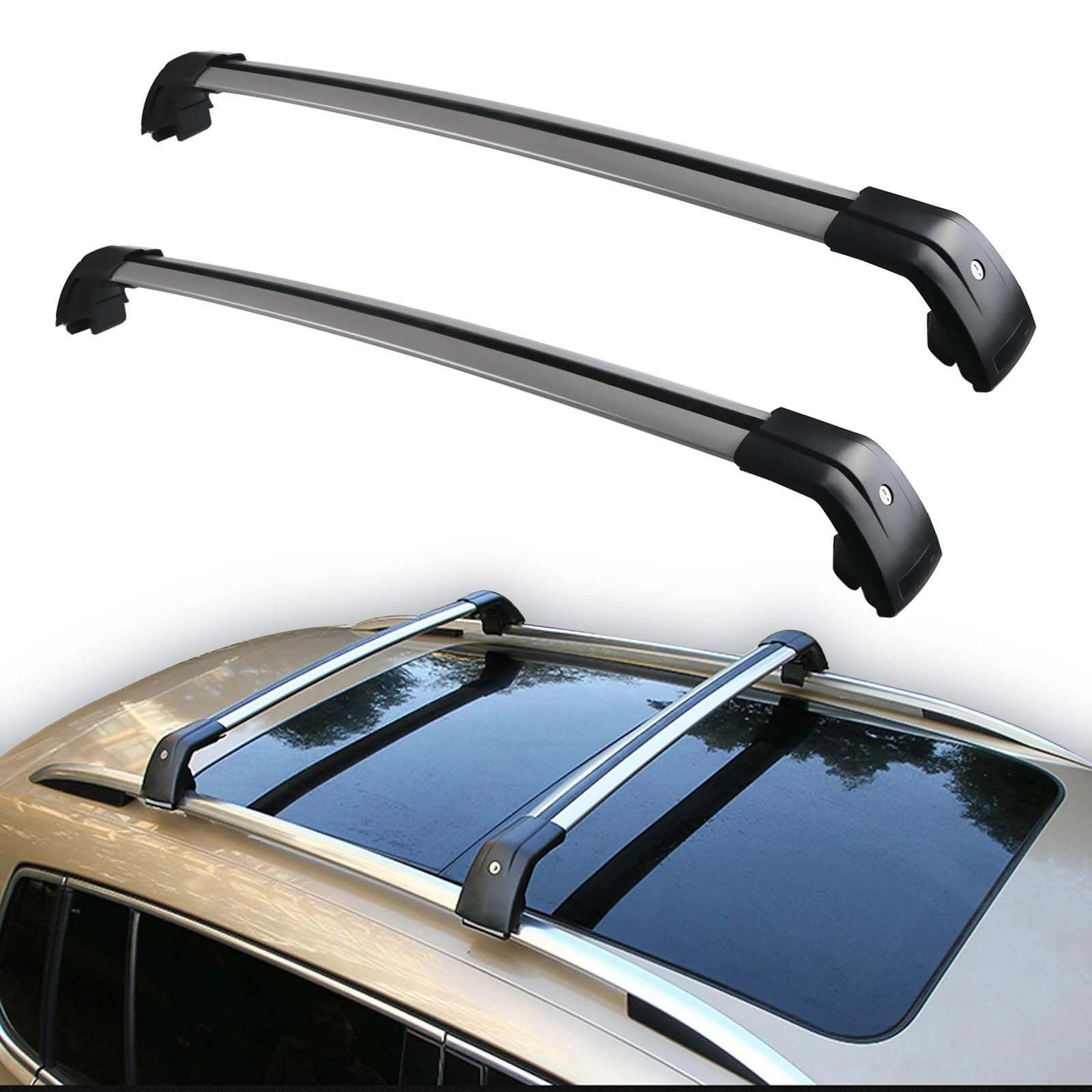 Barres de toit Volvo XC60 2013 2014 2015 2016 2017 2018 alu