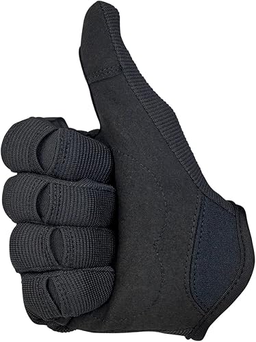 Miniatura 4 de Biltwell Guantes de moto  Guantes de motocicleta  Resistencia a la abrasión  Tejido transpirable  Puños abiertos  Negro