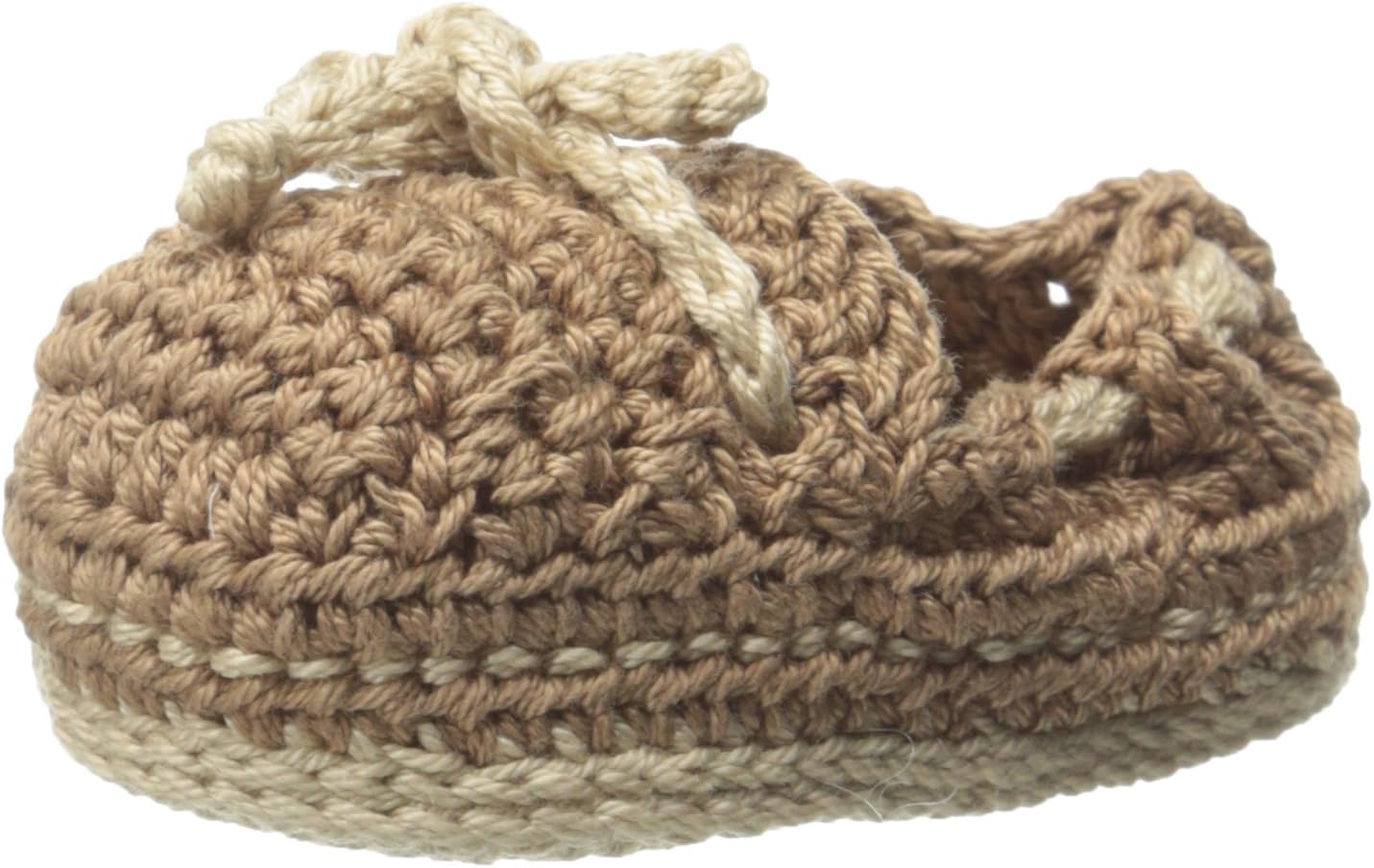 Jefferies Socks Baby-Boys Boat Shoe Crochet Bootie