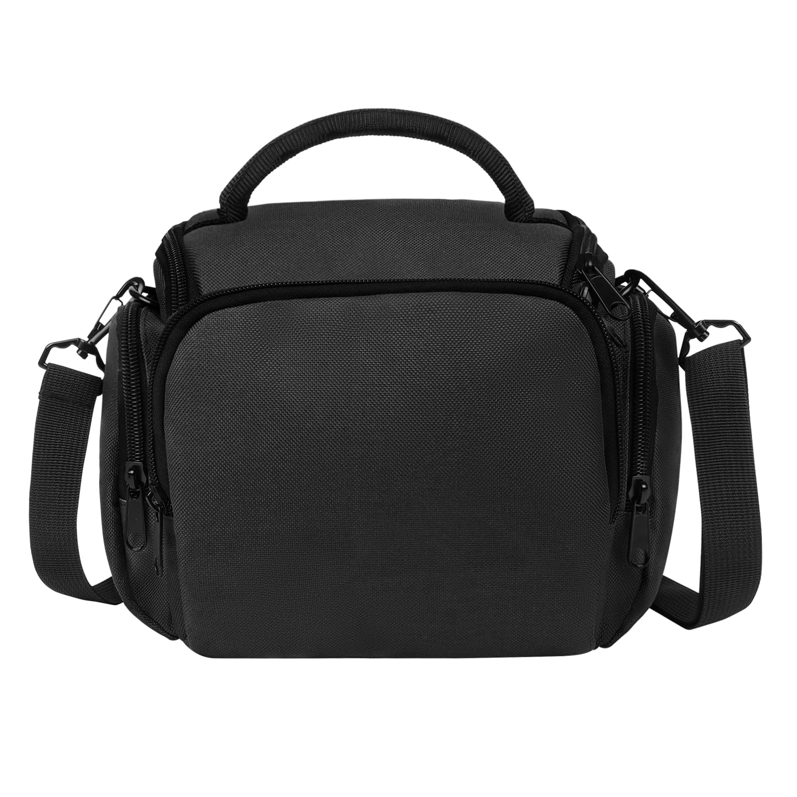 Ainiv Borsa per Fotocamera, Borsa a Tracolla per Fotocamera, Borsa Fotocamera Slr, Piccola Borsa a Tracolla Singola Crossbody Custodia con Cinghia Regolabil,per Macchina Fotografia DSLR/SLR, Nero