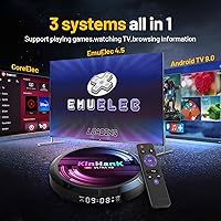 Vista 2 de Kinhank Retro Video Game Console Built in 114000+ Games,Super Console X Max Emulator Console,EmuELEC 4.5Android 9.0CoreELEC 3 Systems ALL in 1,4K