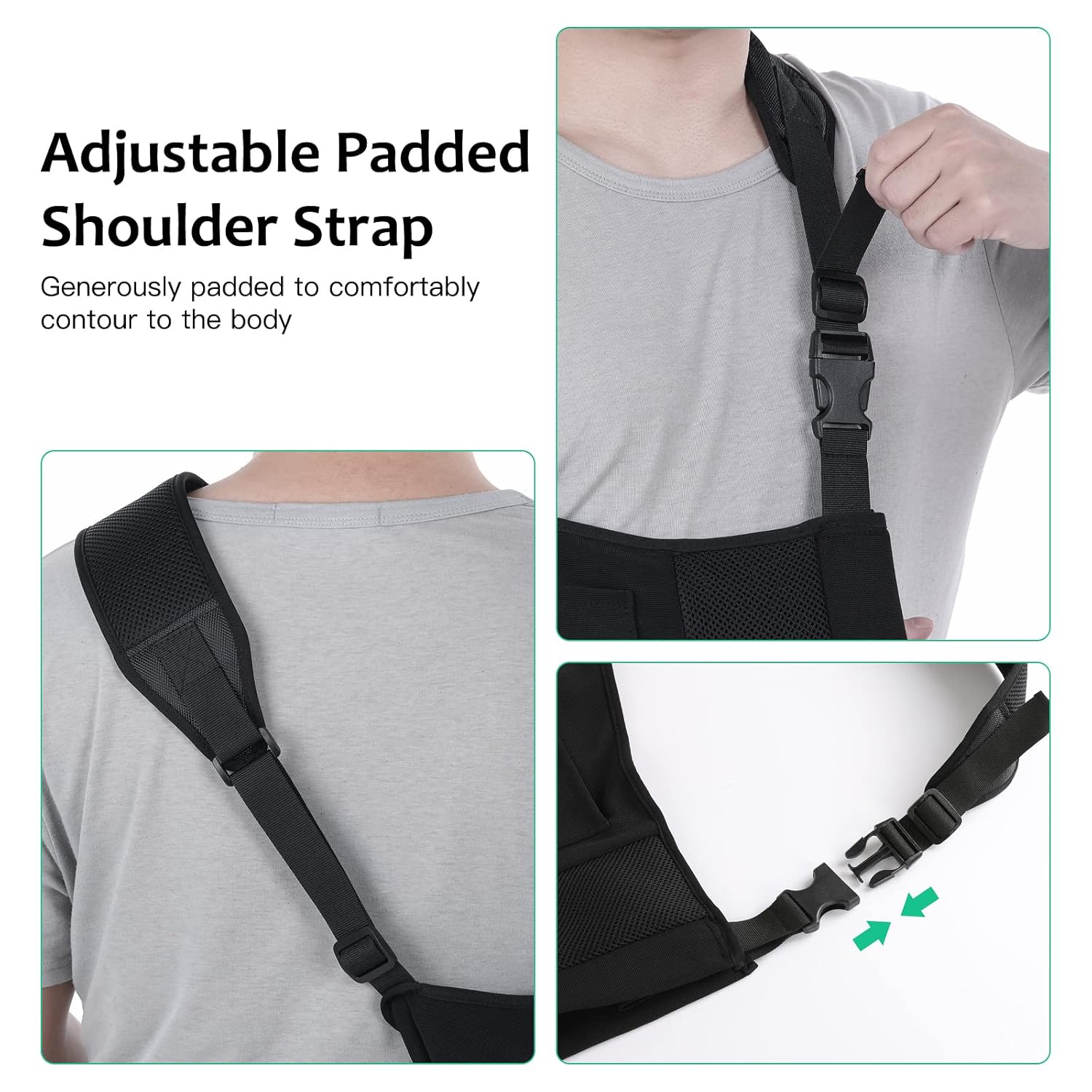 Skyward Arm Sling, Medical Support Strap for Broken Fractured Elbow Wrist, Adjustable Breathable and Lightweight Immobilizer, Shoulder Rotator Cuff Brace,Adjustable Padded : Health & Household