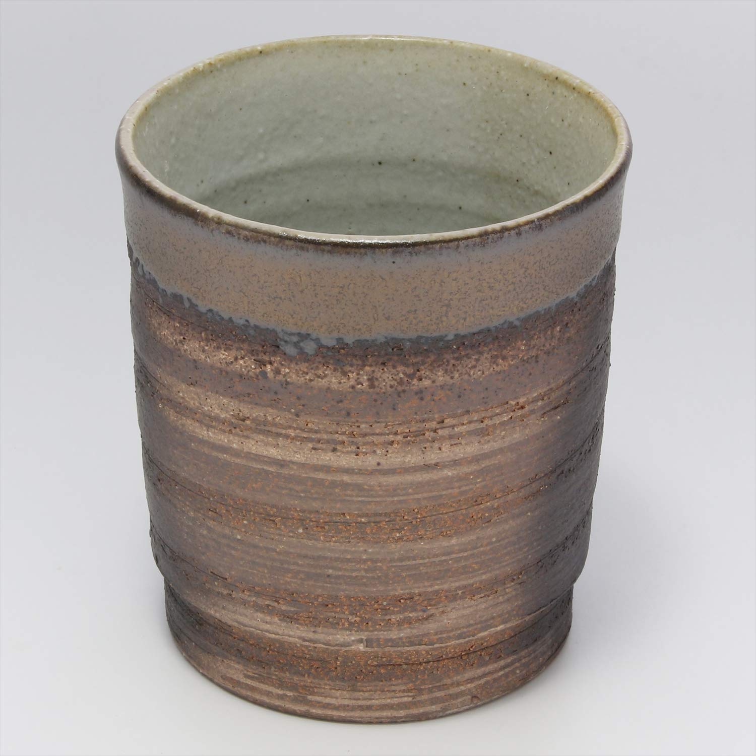 Amazon｜萬古焼 オンザロックカップ 備前金彩 11810｜アイスペール