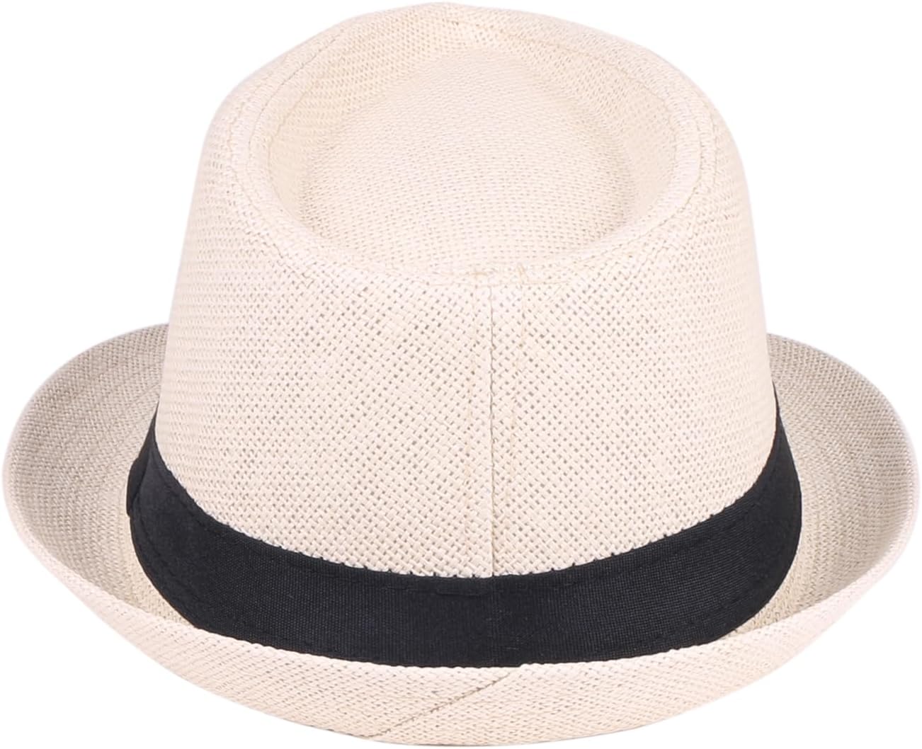 Unisex Fedora Hat Trilby Cuban Sun Protection Short Brim - Image 4