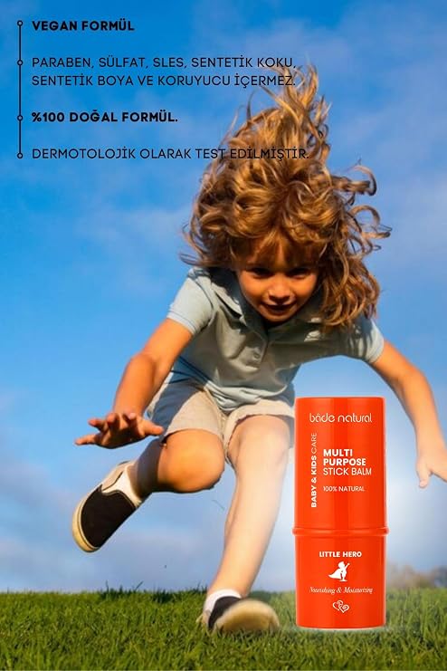 Bade Natural Little Hero%100 Doğal Çok Amaçlı Stick