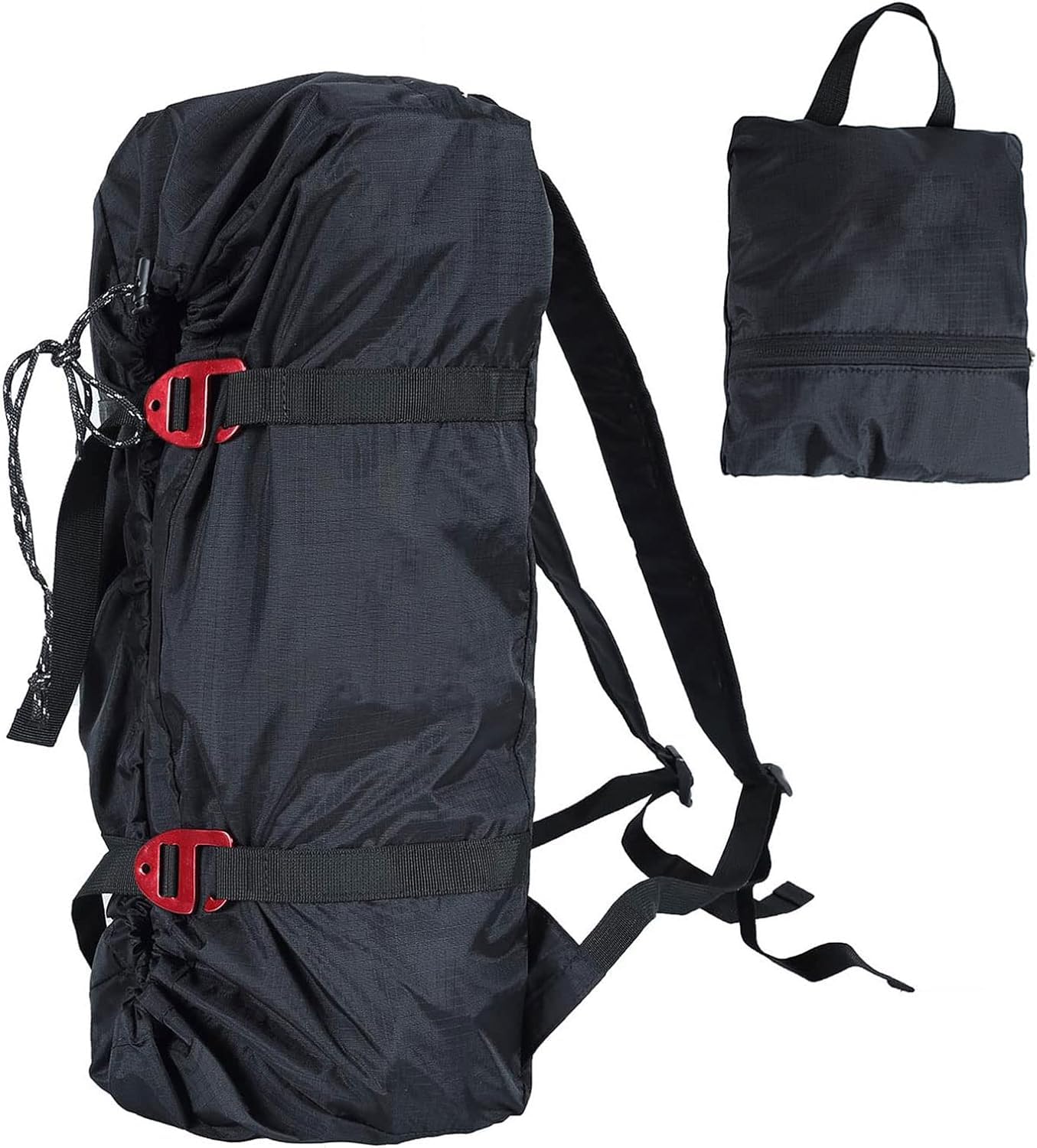 Bolsa de cuerda de escalada para cuerdas, bolsa de cuerdas para cuerdas, equipo de escalada impermeable cuerda bolsa Rucksack al aire libre camping senderismo