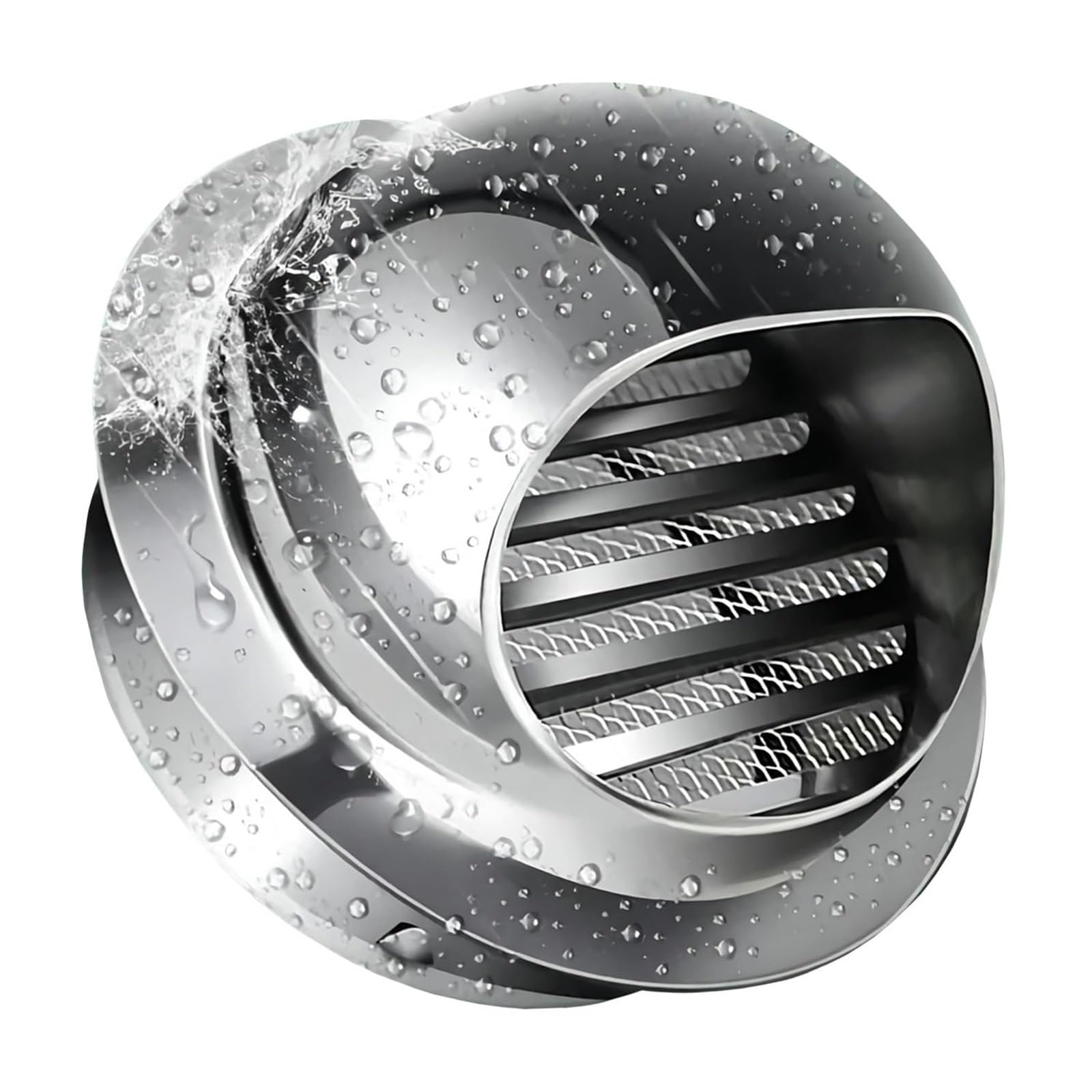 Chimney rain Cap, Stainless Steel Tapered Cone Chimney Cap Vent Cover Multiple Sizes(180mm/7in)