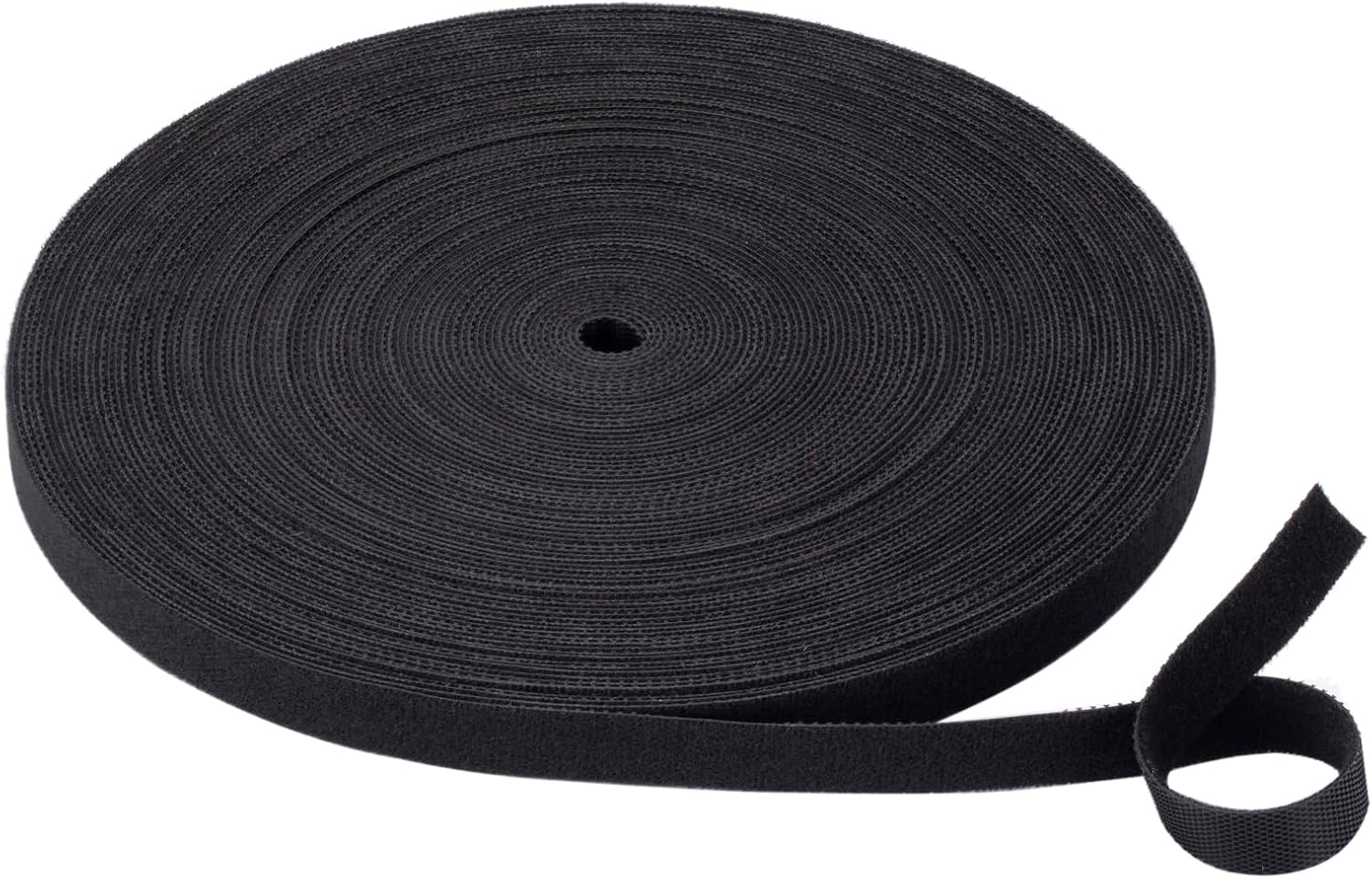 Amazon.com: Cable Ties Reusable Straps Cable Wire Management Roll Black ...