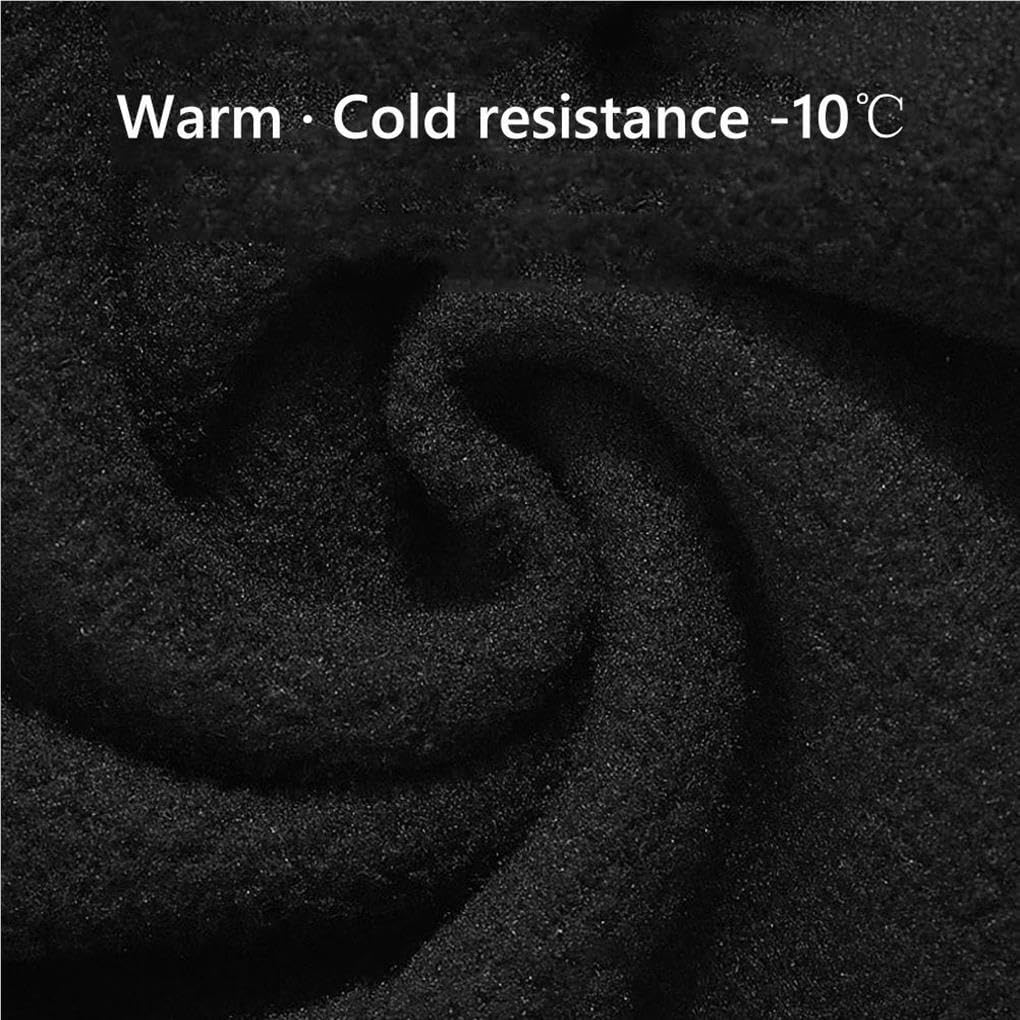 Winterhandschuhe, Handwickel, Fahrradzubehör, feine Verarbeitung, wasserdicht, Skiausrüstung, Wärme, praktisch, mehrfarbig, Schwarz/XL
