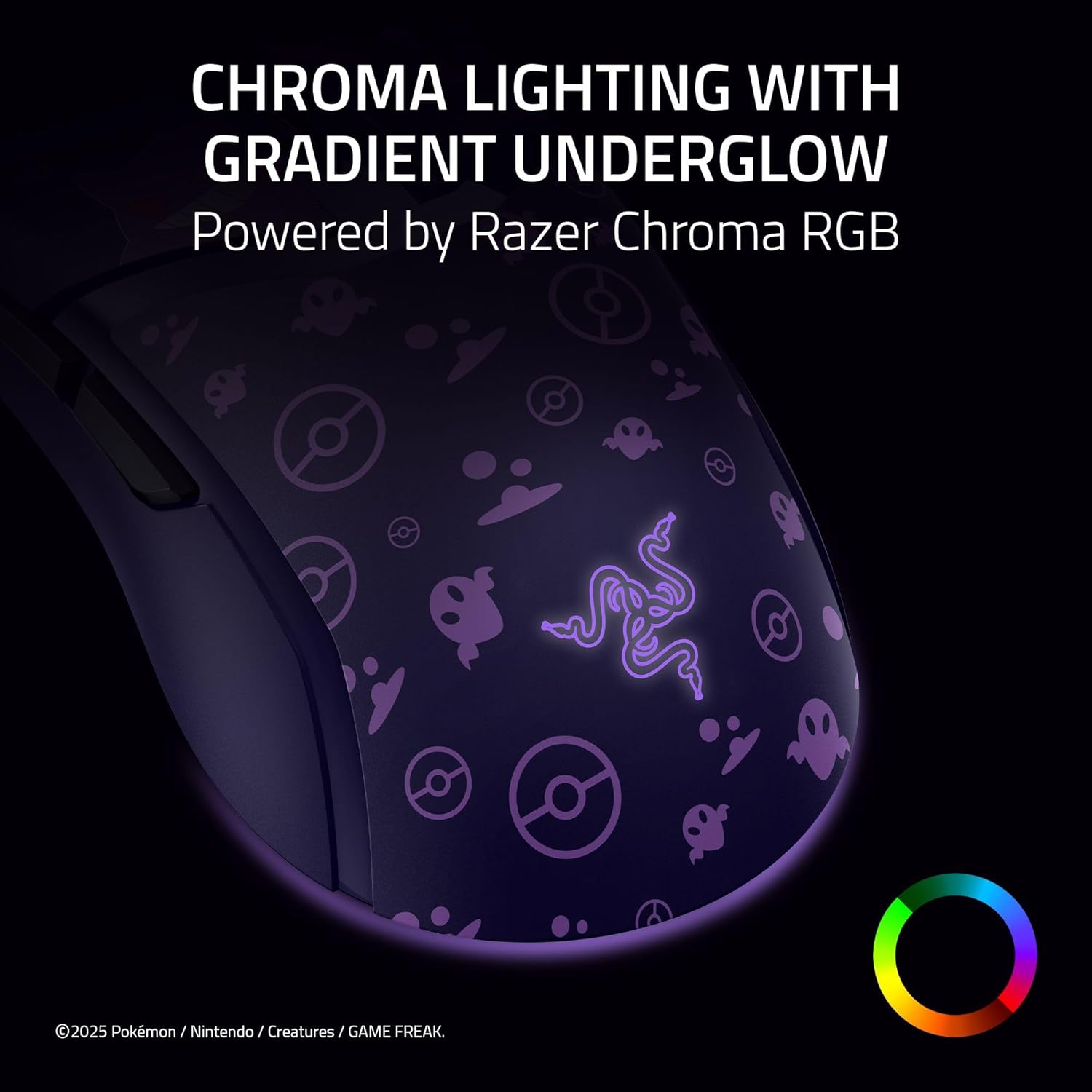 עכבר גיימינג חוטי Cobra Pokémon Gengar Edition מבית Razer