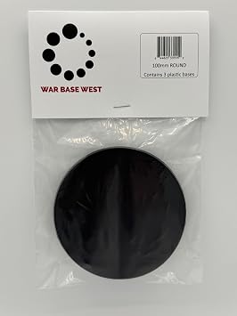 Lot of 3 100mm Round Bases for Warhammer 40k & AoS Games Workshop Mortarion