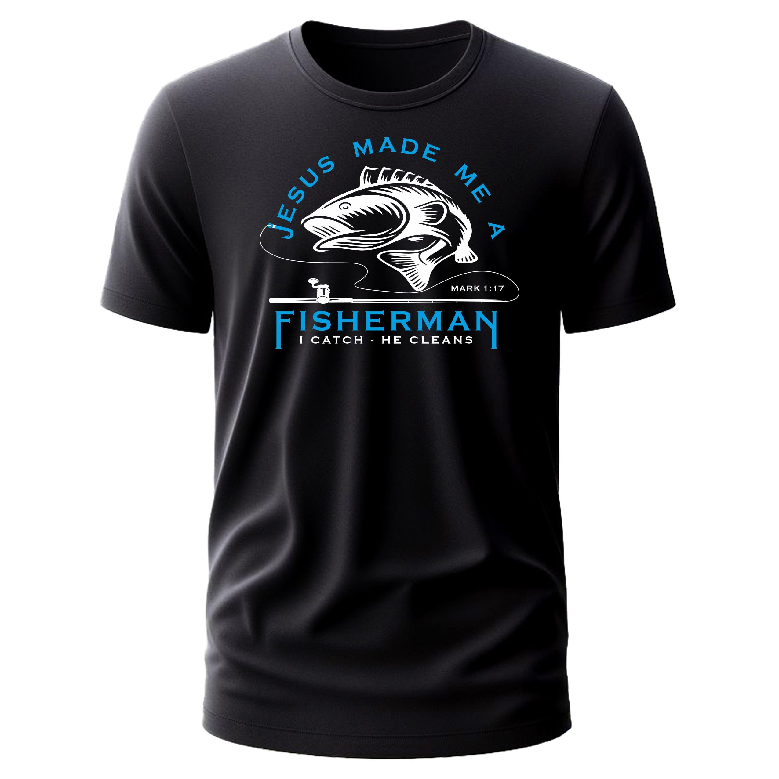 GenericFIshers Of Men | Christian Religious Tees | Unisex Christian T-Shirts | Faith Based Apparel | Christian Gifts | Spiritual Elevation