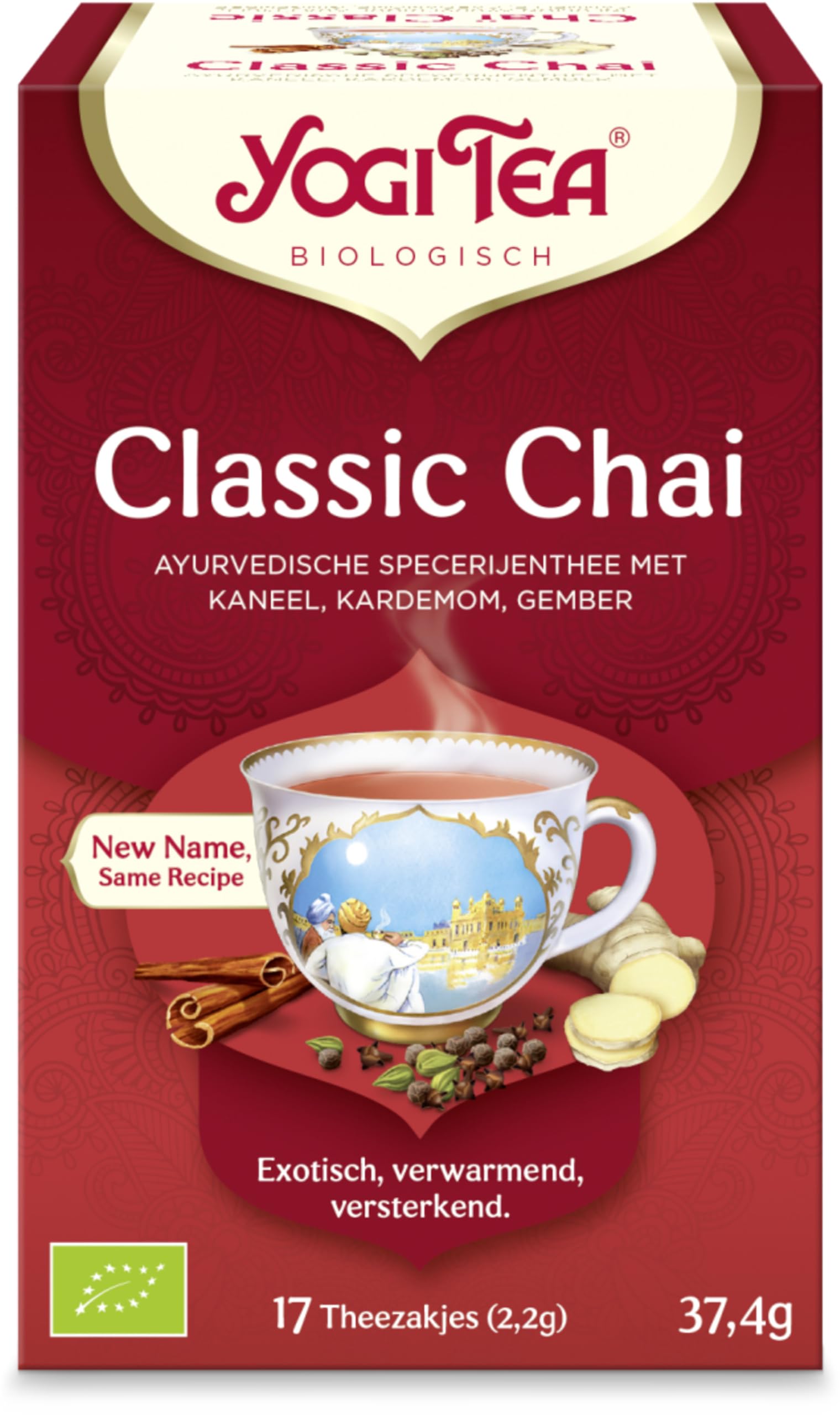Yogi Tea Classic - tacka: 6 sztuk