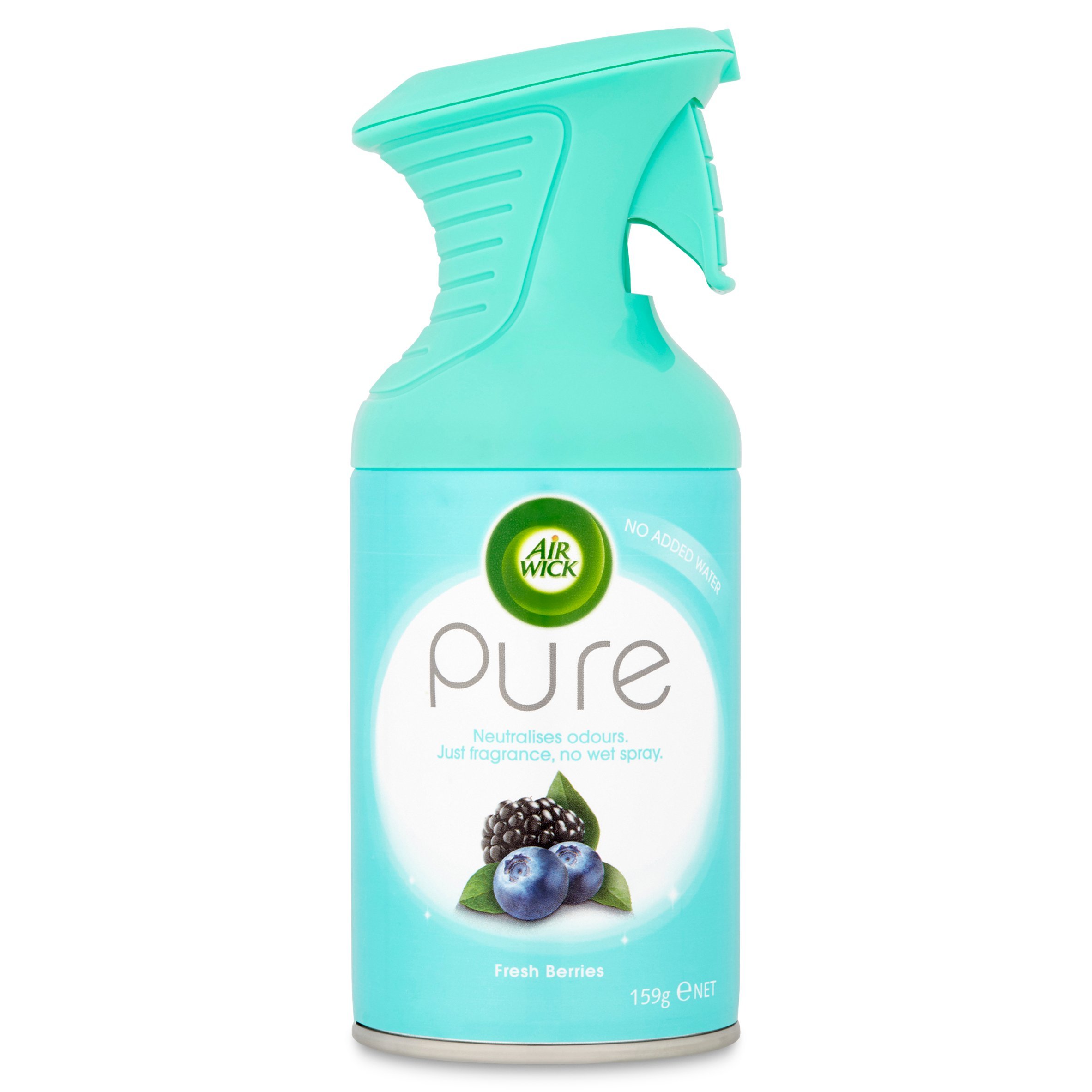 Air Wick Pure Fresh Berries Scent Spray 250ml 6-Pack, Odour Neutraliser, Waterless, Long-Lasting, Family-Friendly Fragrance.
