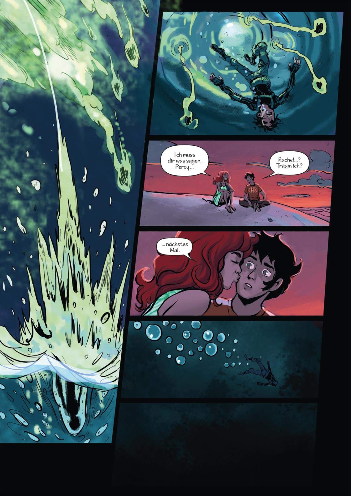 Percy Jackson (Comic) 5: Die letzte Göttin: Der Kinderbuch-Klassiker als Comic-Adaption für Jungen und Mädchen ab 12 Jahre über griechische Titanen und Halbgötter (5)