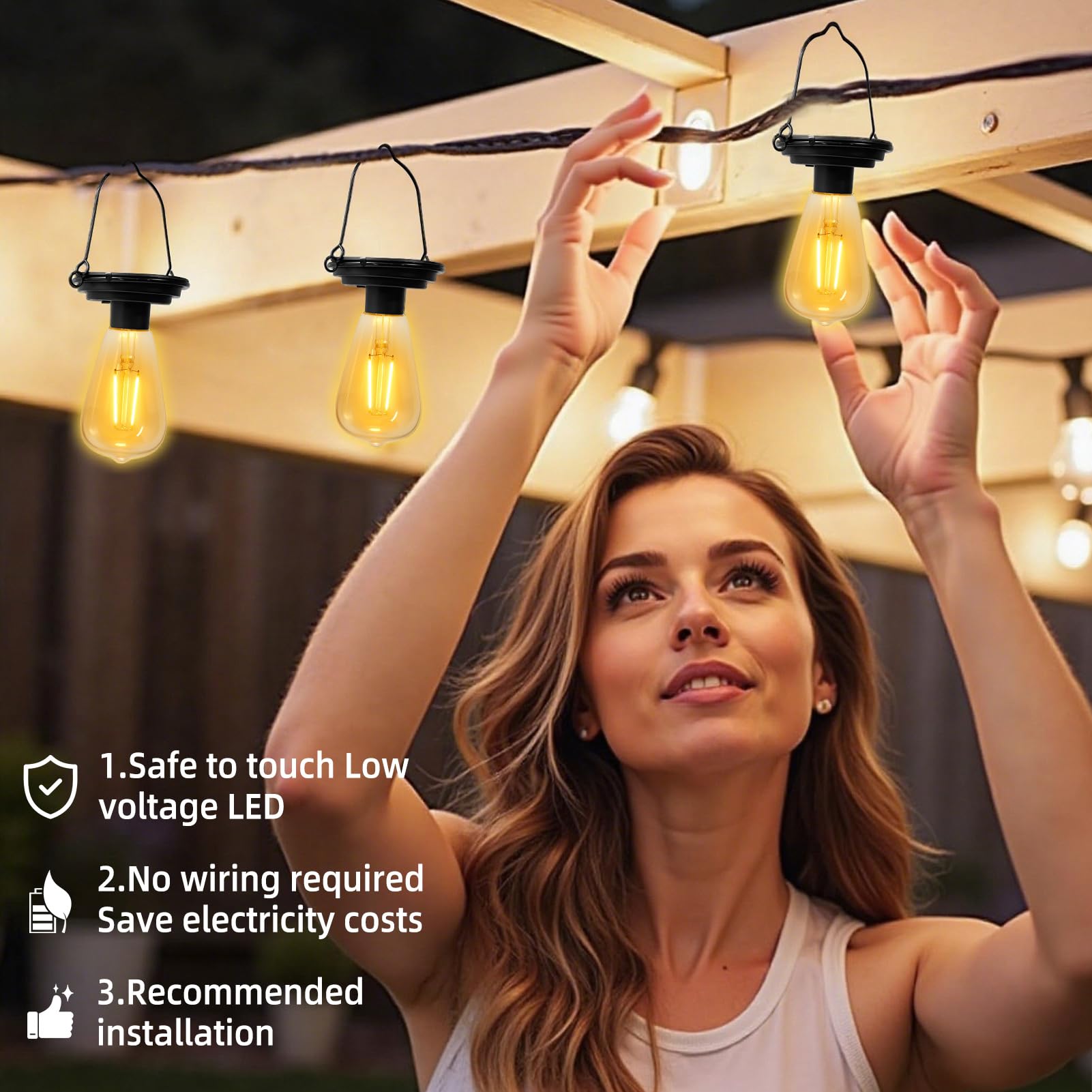 Lampadine solari di ricambio per esterni