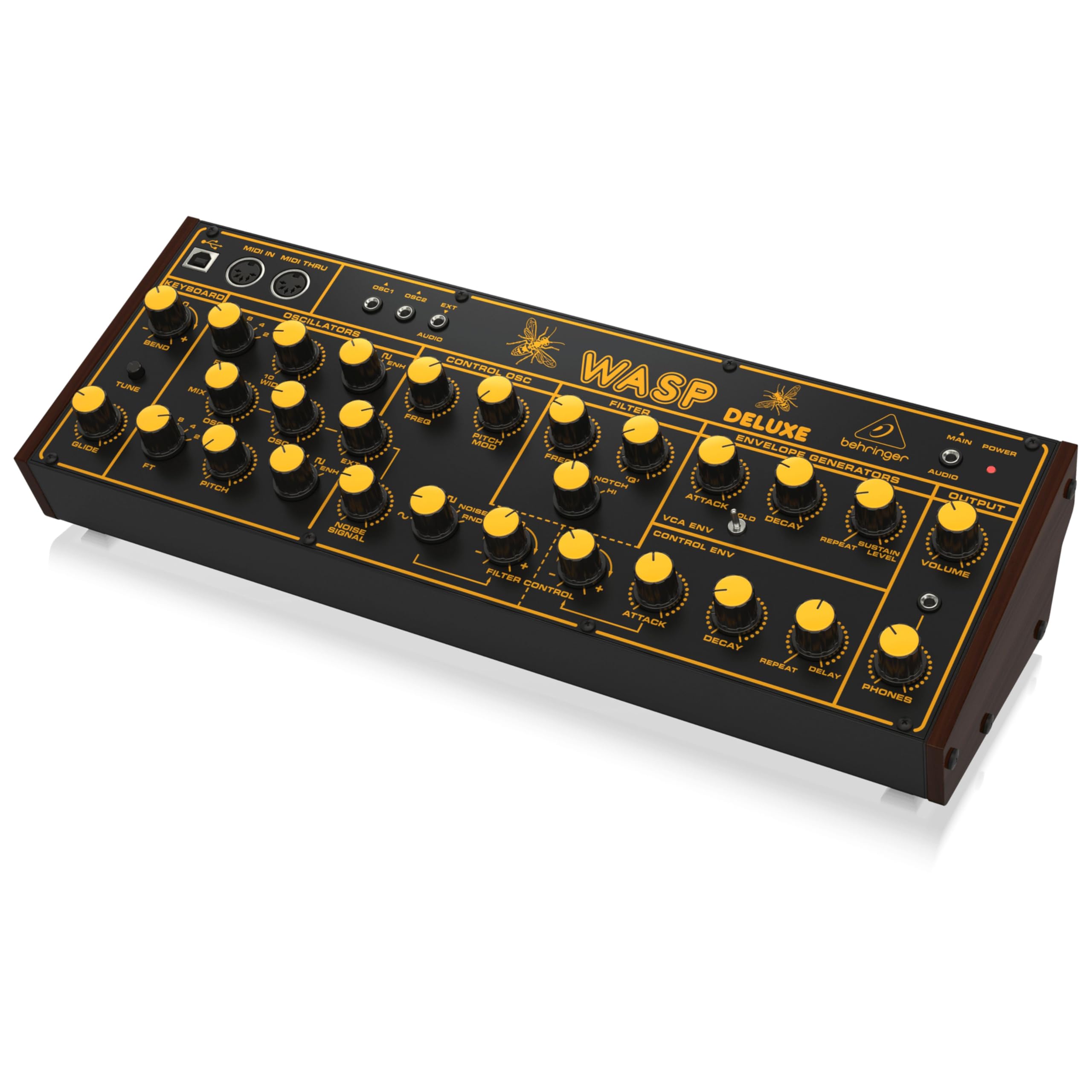 Behringer WASP DELUXE シンセサイザー 本体　ベリンガー Amazon.com: Behringer WASP DELUXE Legendary Analog Synthesizer