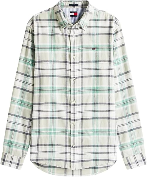 Tommy Jeans Regular Fit Çizgili Gömlek, 5003296644